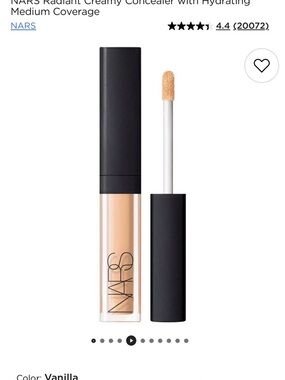 NARS Radiant Creamy Concealer — Vanilla (Cream)